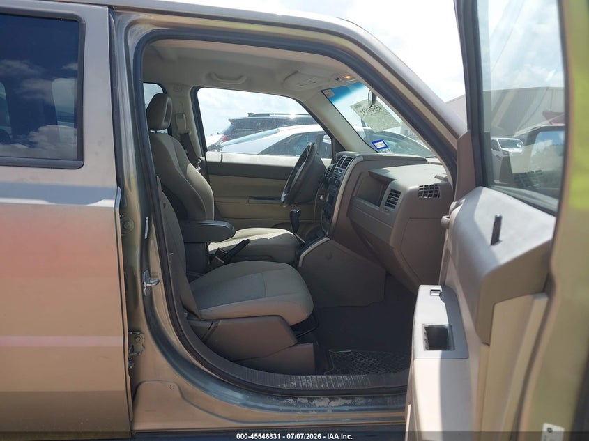 2007 Jeep Patriot VIN 1J8FF28W97D344743 IAAI salvage auction — FRONT END, Clear (Colorado), sold $125 on 2026-07-09 (photo 5)