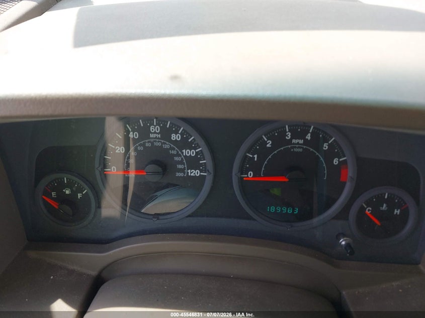 2007 Jeep Patriot VIN 1J8FF28W97D344743 IAAI salvage auction — FRONT END, Clear (Colorado), sold $125 on 2026-07-09 (photo 7)