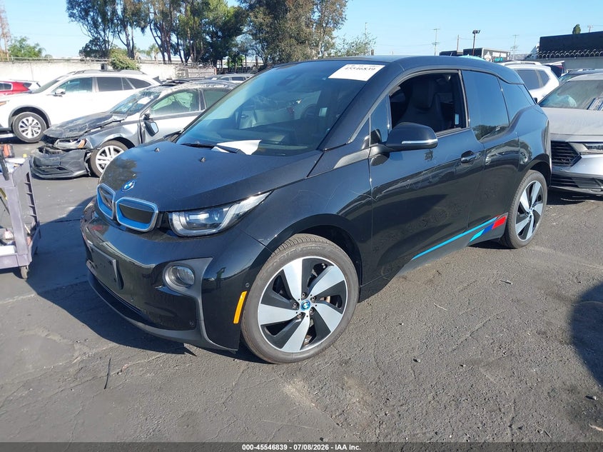 2017 BMW I3 VIN WBY1Z8C34HV894466 IAAI salvage auction — SIDE, Wait Title, sold $2,900 on 2026-07-31 (photo 2)