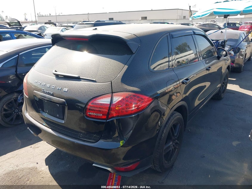 2012 Porsche Cayenne VIN WP1AA2A20CLA12566 IAAI salvage auction — LEFT FRONT, Wait Title, sold $2,600 on 2026-08-19 (photo 4)