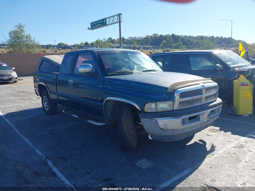 1999 Dodge Ram 1500 VIN 3B7HC12Y2XG209801 IAAI salvage auction — REAR END, Clear - Dealer Only (California), sold $350 on 2026-07-23 (photo 1)