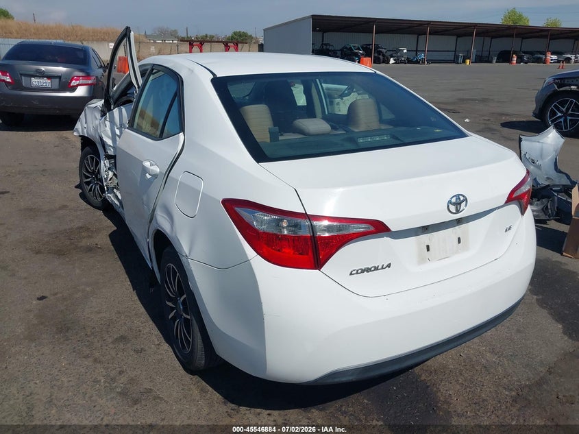 2014 Toyota Corolla VIN 5YFBURHE7EP097020 IAAI salvage auction — SIDE, Salvage Title, sold $500 on 2026-07-29 (photo 3)