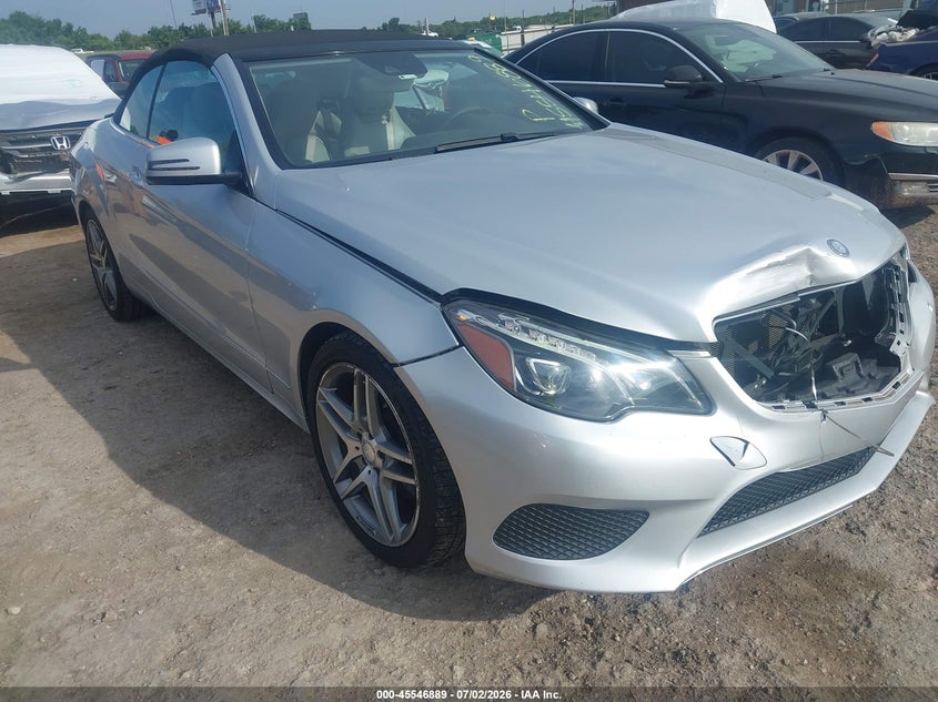 2014 Mercedes-benz E-class VIN WDDKK5KF1EF266591 IAAI salvage auction — NORMAL WEAR, Clear - Public Restricted (Oklahoma), sold $950 on 2026-07-15 (photo 1)