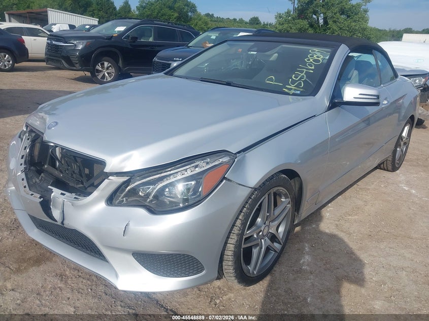 2014 Mercedes-benz E-class VIN WDDKK5KF1EF266591 IAAI salvage auction — NORMAL WEAR, Clear - Public Restricted (Oklahoma), sold $950 on 2026-07-15 (photo 2)