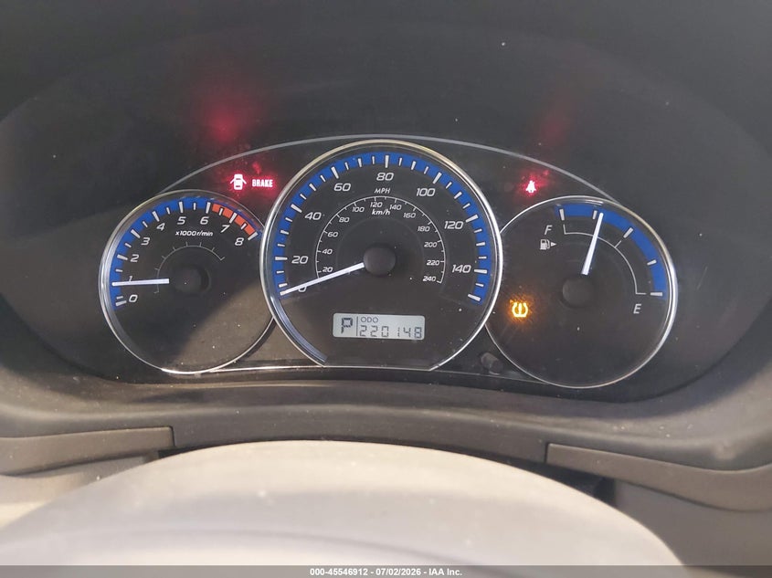 2010 Subaru Forester VIN JF2SH6AC7AH721448 IAAI salvage auction — NORMAL WEAR, Clear (Oklahoma), sold $250 on 2026-07-20 (photo 7)