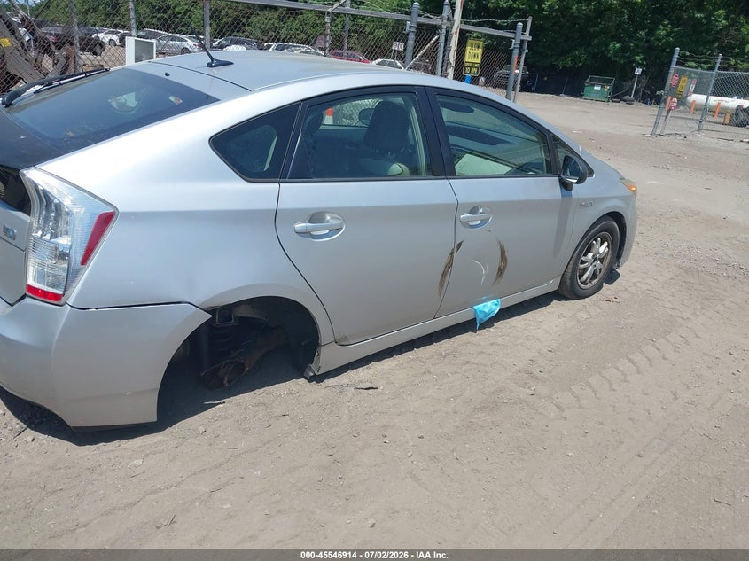 2010 Toyota Prius VIN JTDKN3DU9A0118235 IAAI salvage auction — NORMAL WEAR, Clear (Massachusetts), sold $1,400 on 2026-07-14 (photo 4)