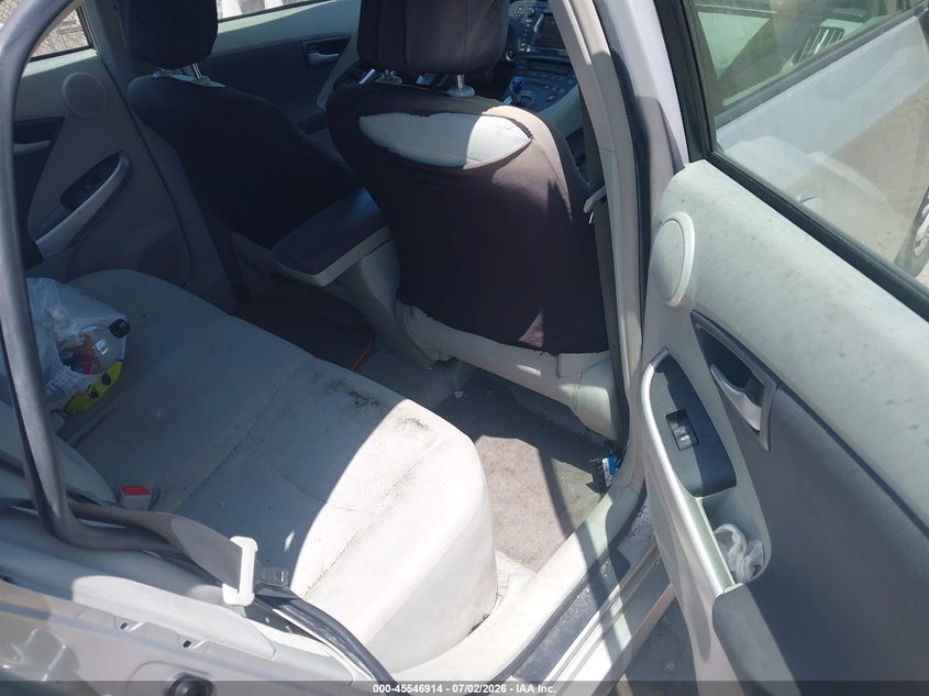 2010 Toyota Prius VIN JTDKN3DU9A0118235 IAAI salvage auction — NORMAL WEAR, Clear (Massachusetts), sold $1,400 on 2026-07-14 (photo 8)