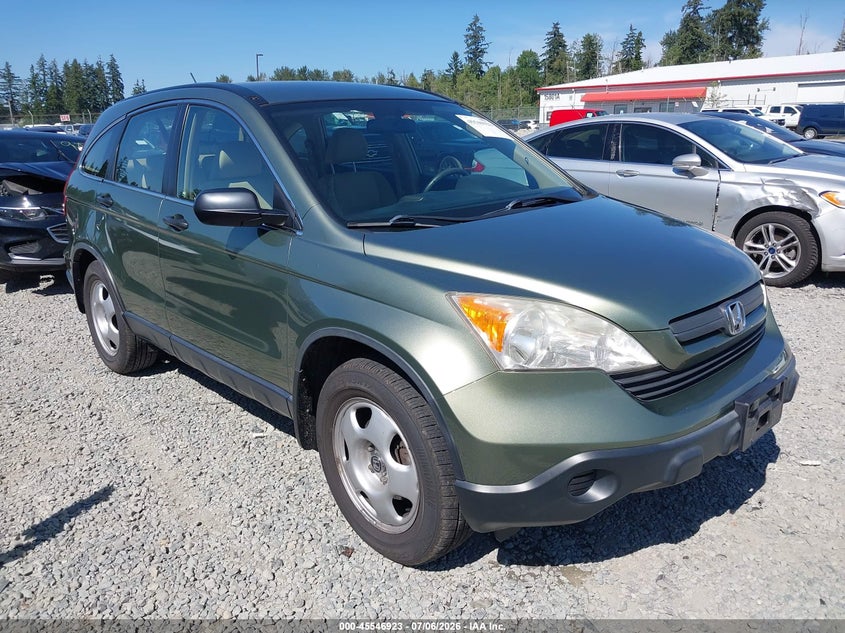 2007 Honda Cr-v VIN JHLRE48377C025309 IAAI salvage auction — REAR END, Bill Of Sale (Washington), sold $2,300 on 2026-07-29 (photo 1)