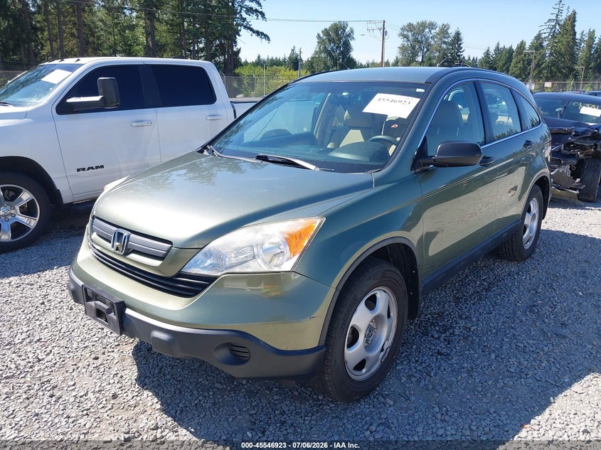 2007 Honda Cr-v VIN JHLRE48377C025309 IAAI salvage auction — REAR END, Bill Of Sale (Washington), sold $2,300 on 2026-07-29 (photo 2)