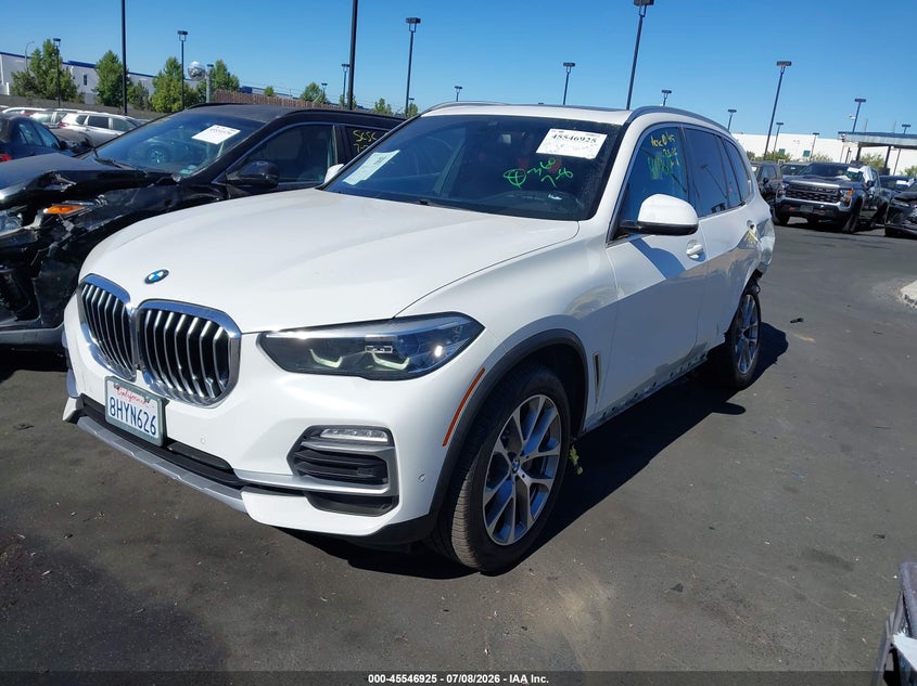 2019 BMW X5 VIN 5UXCR6C53KLK88559 IAAI salvage auction — LEFT REAR, Salvage Title, sold $15,400 on 2026-07-24 (photo 2)
