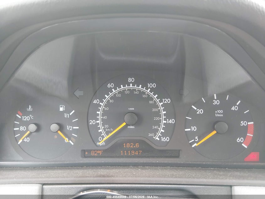 1999 Mercedes-benz E-class VIN WDBJF25H1XA934118 IAAI salvage auction — FRONT END, Bill Of Sale (New Hampshire), sold $1,725 on 2026-07-15 (photo 7)