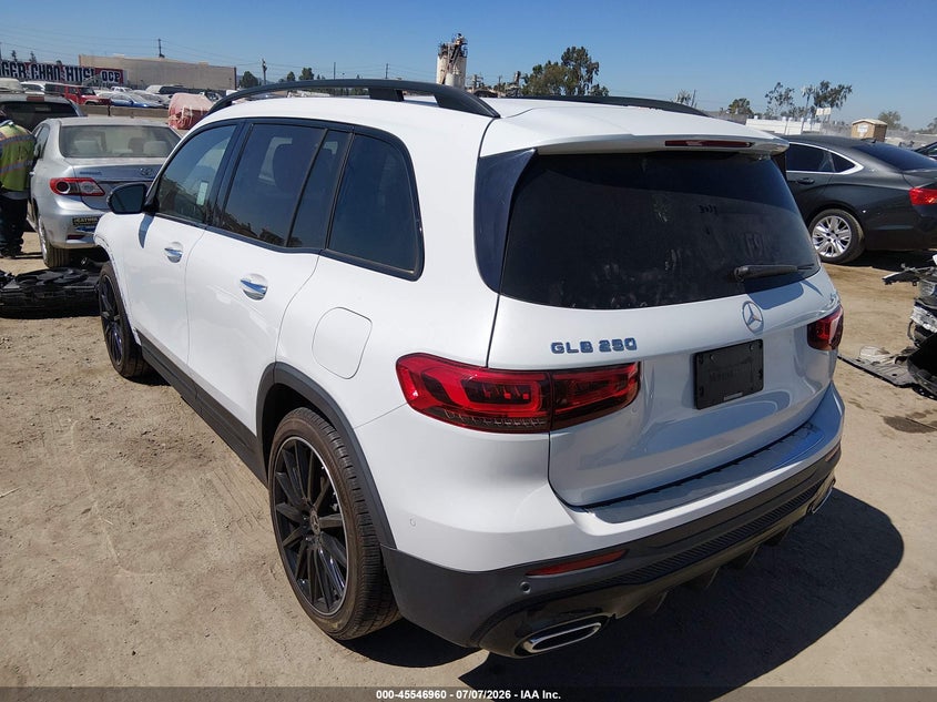 2022 Mercedes-benz Glb VIN W1N4M4HB3NW201987 IAAI salvage auction — RIGHT FRONT, Salvage (California), sold $10,200 on 2026-07-29 (photo 3)