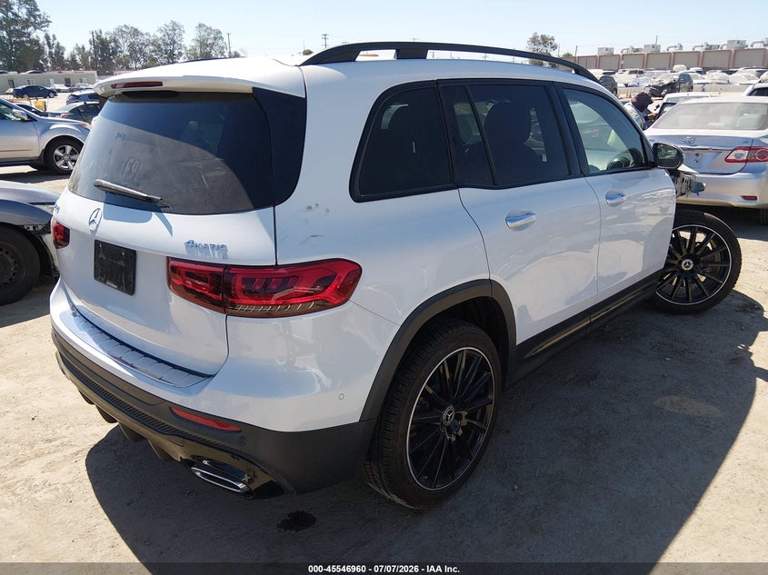 2022 Mercedes-benz Glb VIN W1N4M4HB3NW201987 IAAI salvage auction — RIGHT FRONT, Salvage (California), sold $10,200 on 2026-07-29 (photo 4)