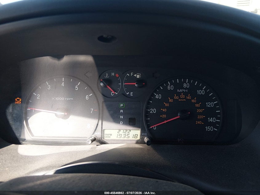 2003 Hyundai Sonata VIN KMHWF25H73A896732 IAAI salvage auction — NORMAL WEAR, Regular Certificate (Iowa), sold $375 on 2026-07-27 (photo 7)