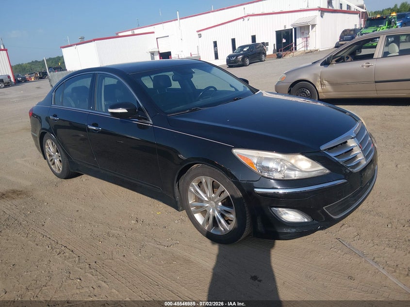 2014 Hyundai Genesis VIN KMHGC4DD9EU261777 IAAI salvage auction — NORMAL WEAR, Clear (Maryland), sold $750 on 2026-07-29 (photo 1)