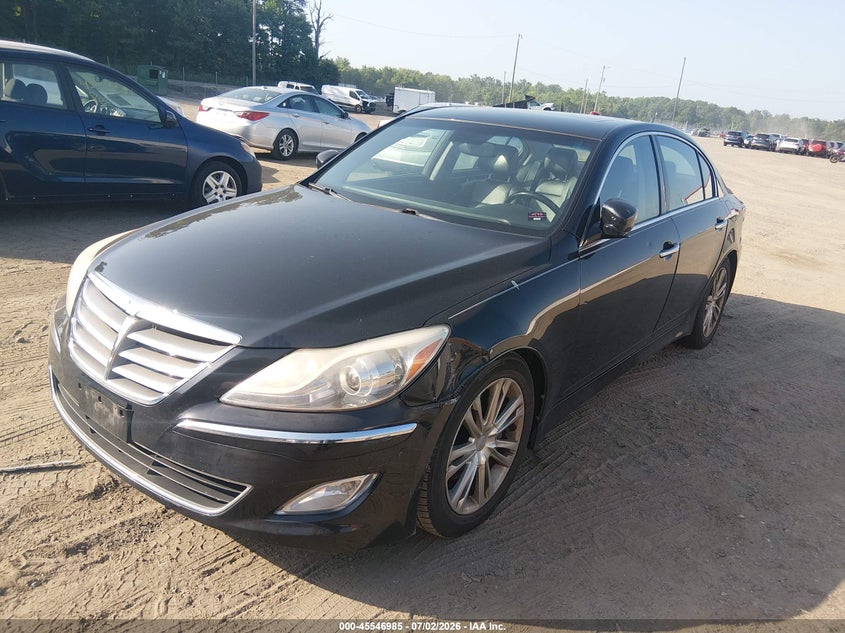 2014 Hyundai Genesis VIN KMHGC4DD9EU261777 IAAI salvage auction — NORMAL WEAR, Clear (Maryland), sold $750 on 2026-07-29 (photo 2)