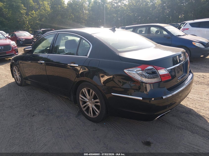 2014 Hyundai Genesis VIN KMHGC4DD9EU261777 IAAI salvage auction — NORMAL WEAR, Clear (Maryland), sold $750 on 2026-07-29 (photo 3)