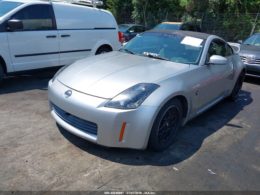 2003 Nissan 350z VIN JN1AZ34E63T006618 IAAI salvage auction — NORMAL WEAR, Salvage (North Carolina), sold $1,675 on 2026-07-23 (photo 2)