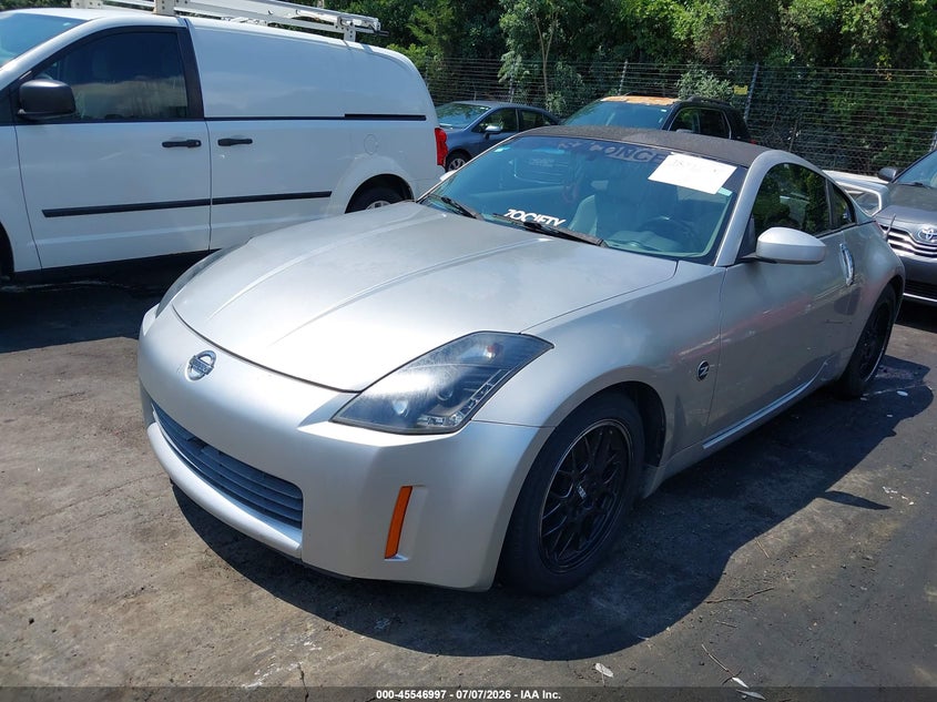 2003 Nissan 350z VIN JN1AZ34E63T006618 IAAI salvage auction — NORMAL WEAR, Salvage (North Carolina), sold $1,675 on 2026-07-23 (photo 6)