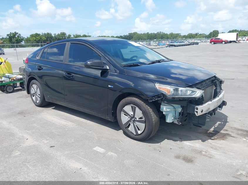 2017 Hyundai Ioniq VIN KMHC65LC1HU027688 IAAI salvage auction — FRONT END, Salvage Title, sold $25 on 2026-07-29 (photo 1)