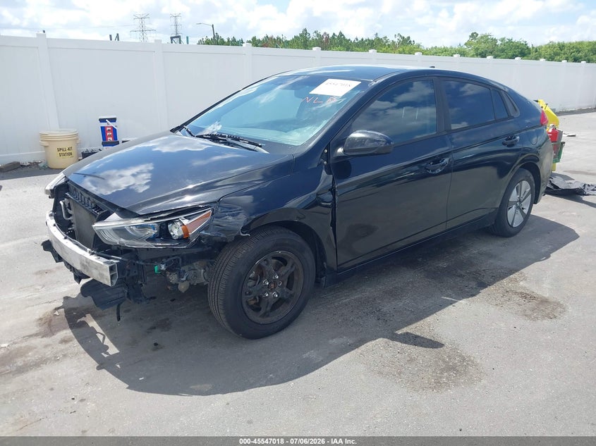 2017 Hyundai Ioniq VIN KMHC65LC1HU027688 IAAI salvage auction — FRONT END, Salvage Title, sold $25 on 2026-07-29 (photo 2)
