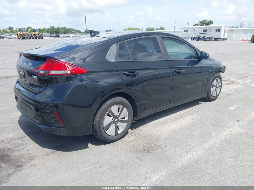 2017 Hyundai Ioniq VIN KMHC65LC1HU027688 IAAI salvage auction — FRONT END, Salvage Title, sold $25 on 2026-07-29 (photo 4)