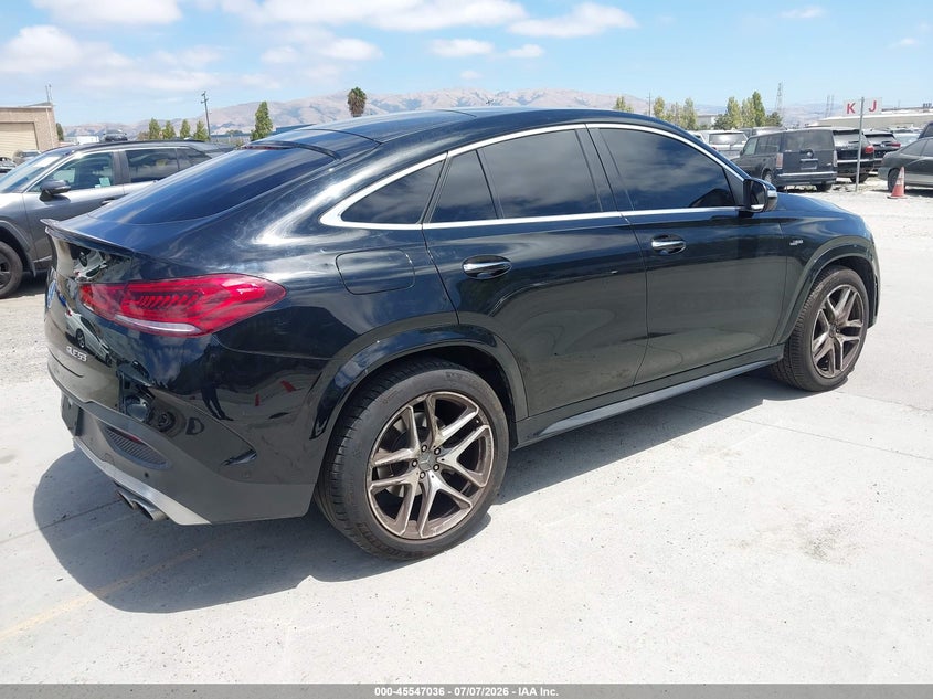 2021 Mercedes-benz Amg gle coupe VIN 4JGFD6BB4MA402714 IAAI salvage auction — REAR END, Salvage (California), sold $34,750 on 2026-07-20 (photo 4)