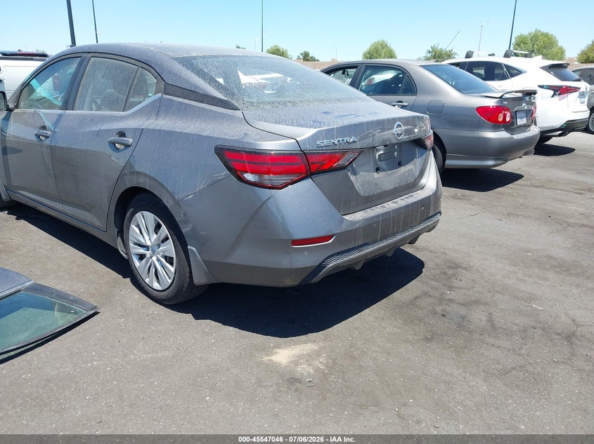 2021 Nissan Sentra VIN 3N1AB8BVXMY244923 IAAI salvage auction — RIGHT SIDE, Salvage Title, sold $2,250 on 2026-07-26 (photo 3)