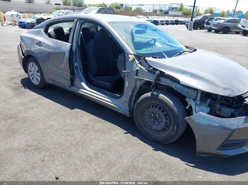 2021 Nissan Sentra VIN 3N1AB8BVXMY244923 IAAI salvage auction — RIGHT SIDE, Salvage Title, sold $2,250 on 2026-07-26 (photo 6)