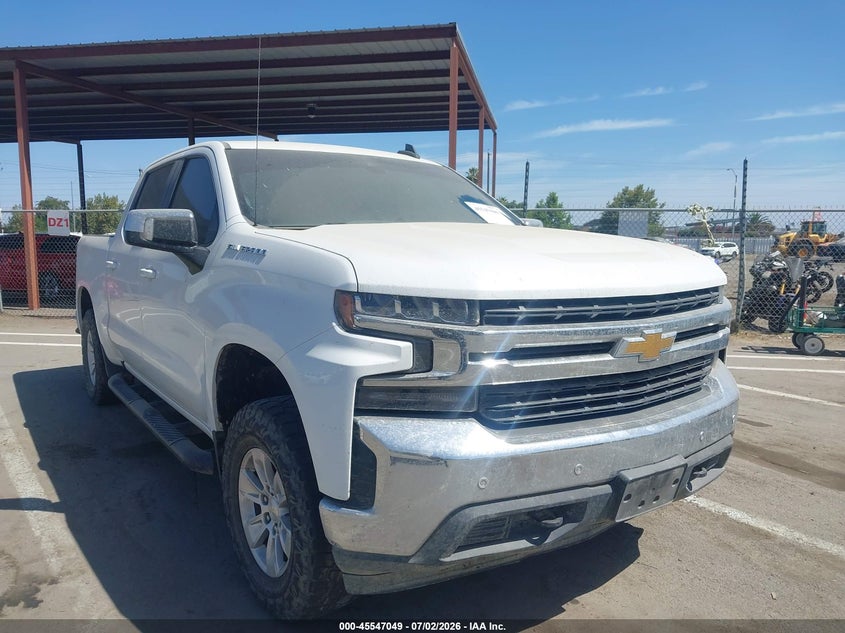 2020 Chevrolet Silverado 1500 VIN 3GCPYDEK9LG236364 IAAI salvage auction — MECHANICAL, Clear - Dealer Only (California), sold $7,425 on 2026-07-28 (photo 1)