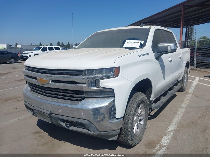 2020 Chevrolet Silverado 1500 VIN 3GCPYDEK9LG236364 IAAI salvage auction — MECHANICAL, Clear - Dealer Only (California), sold $7,425 on 2026-07-28 (photo 2)