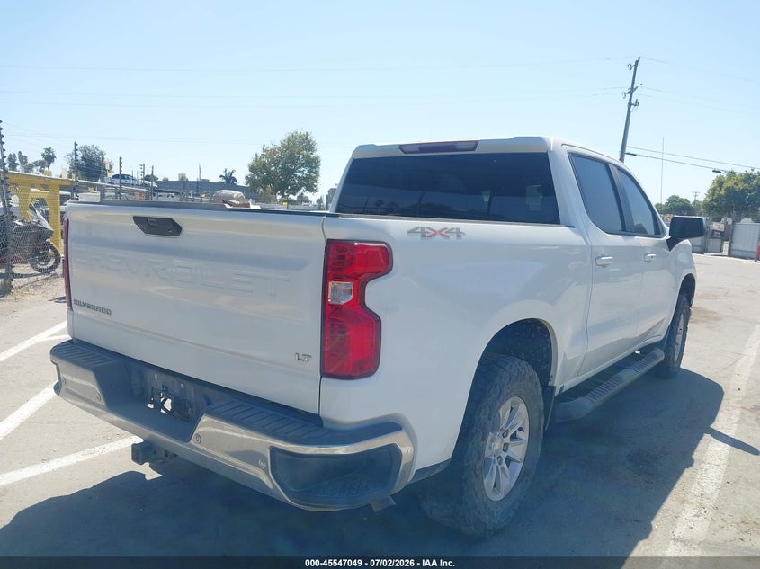 2020 Chevrolet Silverado 1500 VIN 3GCPYDEK9LG236364 IAAI salvage auction — MECHANICAL, Clear - Dealer Only (California), sold $7,425 on 2026-07-28 (photo 4)