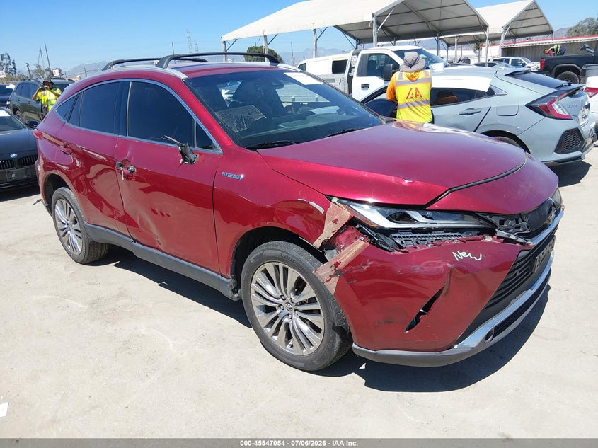 2021 Toyota Venza VIN JTEAAAAH6MJ034855 — IAAI salvage auction photo