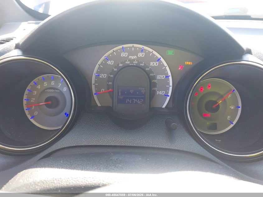 2013 Honda Fit VIN JHMGE8H69DC011301 IAAI salvage auction — RIGHT FRONT, Salvage (California), sold $825 on 2026-07-28 (photo 7)