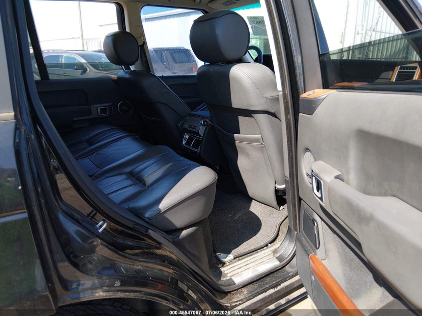 2006 Land rover RANGE ROVER VIN SALME154X6A198540 IAAI salvage auction — NORMAL WEAR, Clear (Oklahoma), sold $25 on 2026-07-29 (photo 8)