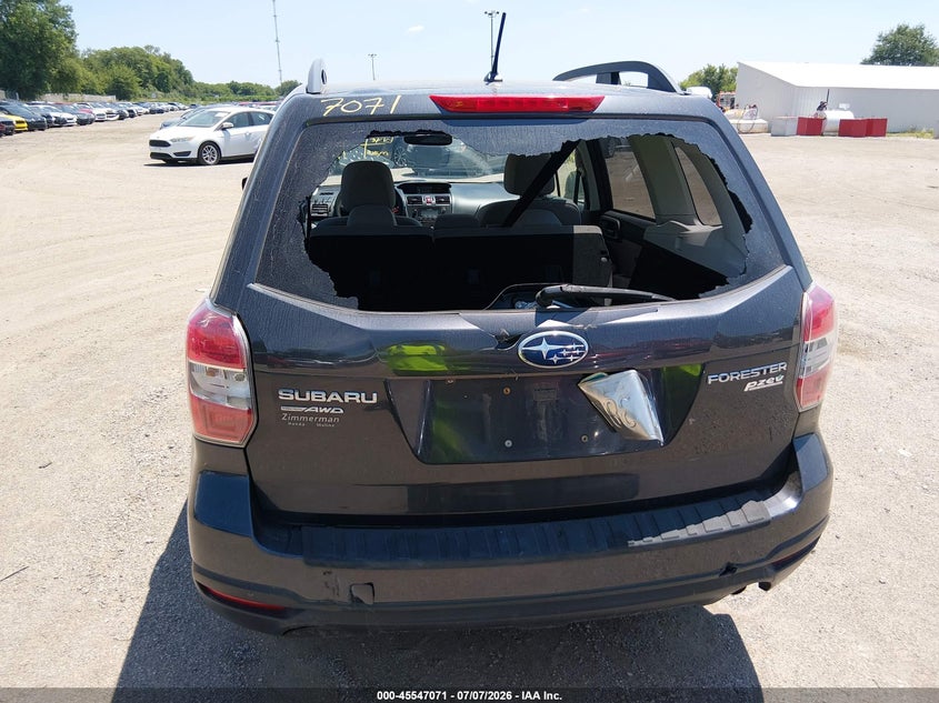 2014 Subaru Forester VIN JF2SJAEC8EH476943 IAAI salvage auction — NORMAL WEAR, Clear (Illinois), sold $425 on 2026-07-17 (photo 6)