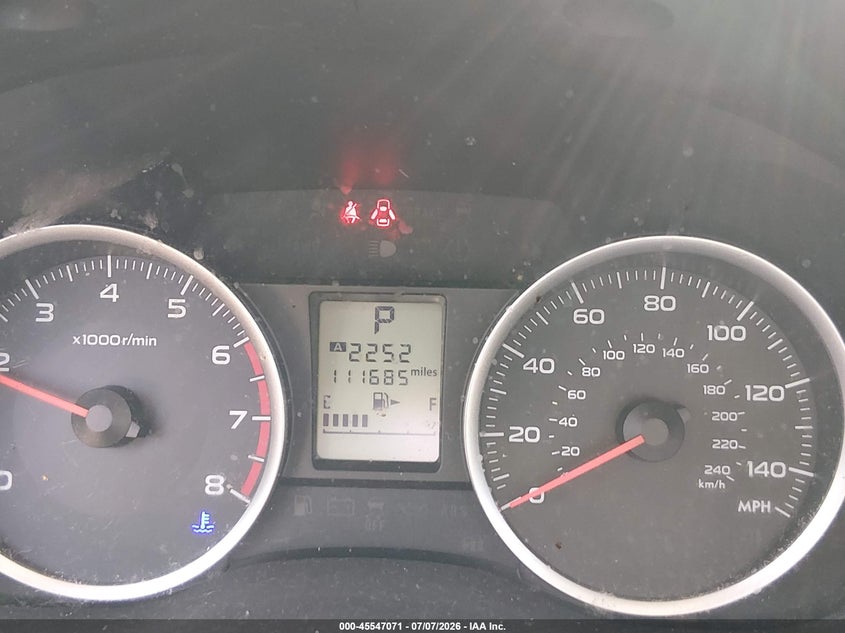 2014 Subaru Forester VIN JF2SJAEC8EH476943 IAAI salvage auction — NORMAL WEAR, Clear (Illinois), sold $425 on 2026-07-17 (photo 7)