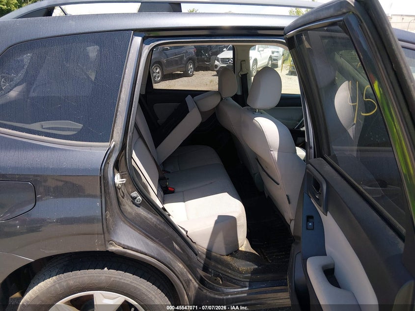 2014 Subaru Forester VIN JF2SJAEC8EH476943 IAAI salvage auction — NORMAL WEAR, Clear (Illinois), sold $425 on 2026-07-17 (photo 8)