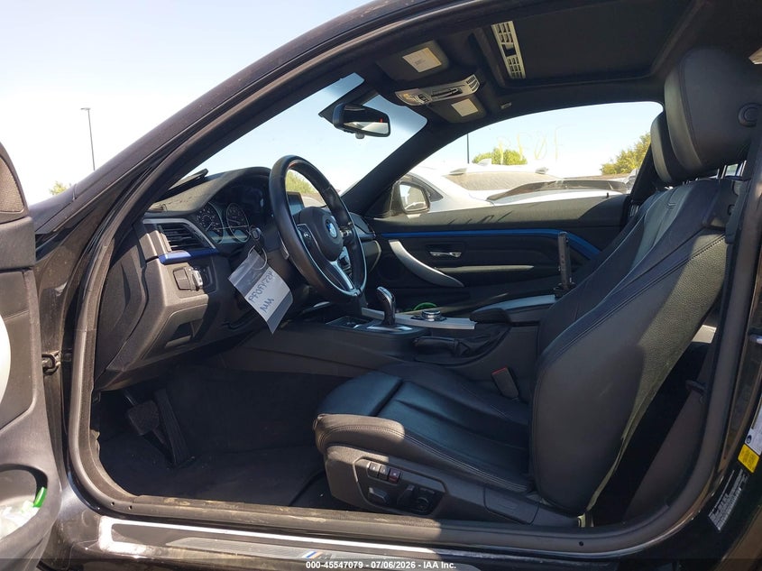 2014 BMW 4er VIN WBA3N7C50EK221413 IAAI salvage auction — LEFT FRONT, Salvage Certificate (California), sold $3,600 on 2026-07-15 (photo 5)