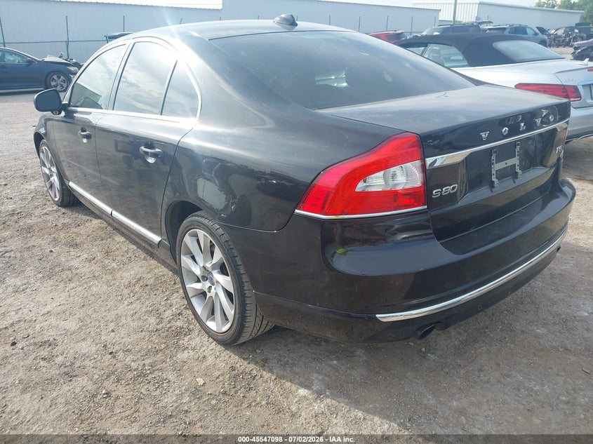 2016 Volvo S80 VIN YV140MAM4G1197148 IAAI salvage auction — NORMAL WEAR, Clear - Public Restricted (Oklahoma), sold $825 on 2026-07-29 (photo 3)