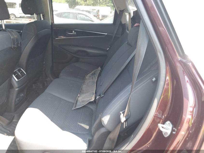 2018 Kia Sorento VIN 5XYPGDA39JG349793 IAAI salvage auction — REAR END, Mv-907A (New York), sold $25 on 2026-07-21 (photo 8)