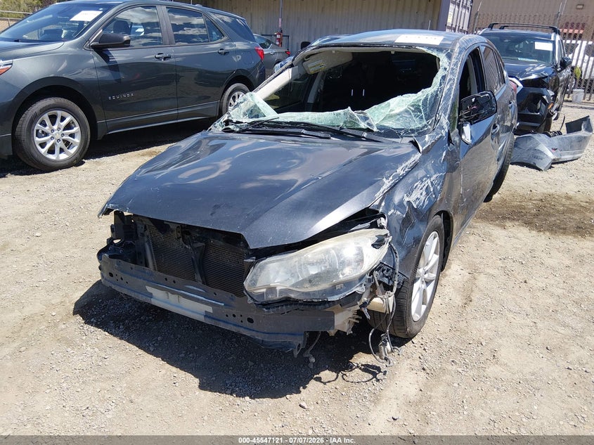 2013 Subaru Impreza VIN JF1GPAA68D2876639 IAAI salvage auction — ROLLOVER, Salvage (Nevada), sold $100 on 2026-07-31 (photo 6)