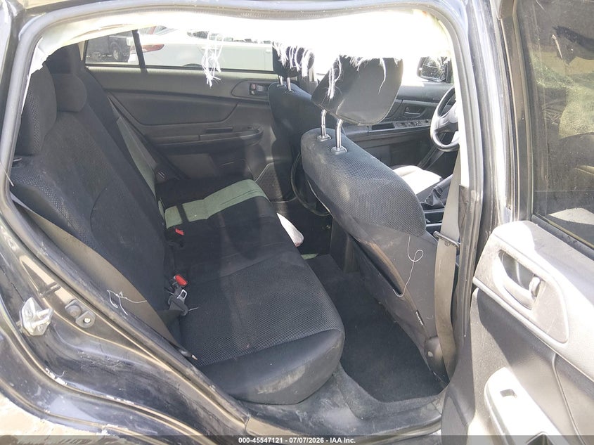 2013 Subaru Impreza VIN JF1GPAA68D2876639 IAAI salvage auction — ROLLOVER, Salvage (Nevada), sold $100 on 2026-07-31 (photo 8)