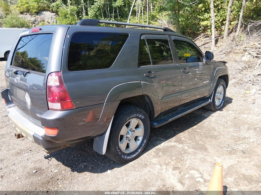2004 Toyota 4runner VIN JTEBU14R540046520 IAAI salvage auction — NORMAL WEAR, Clear (Rhode Island), sold $2,125 on 2026-07-28 (photo 4)