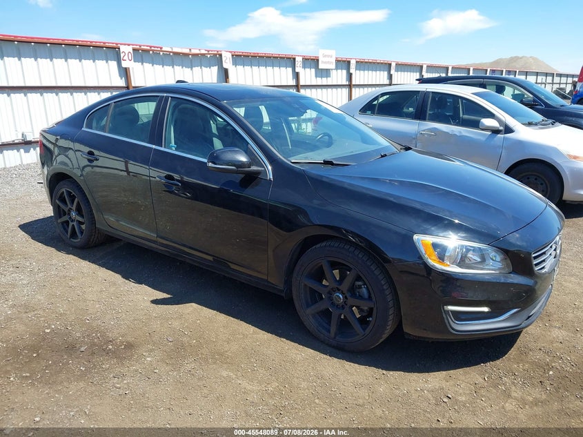 2015 Volvo S60 VIN YV126MFB8F2314171 IAAI salvage auction — NORMAL WEAR, Salvage Title, sold $1,150 on 2026-08-10 (photo 1)