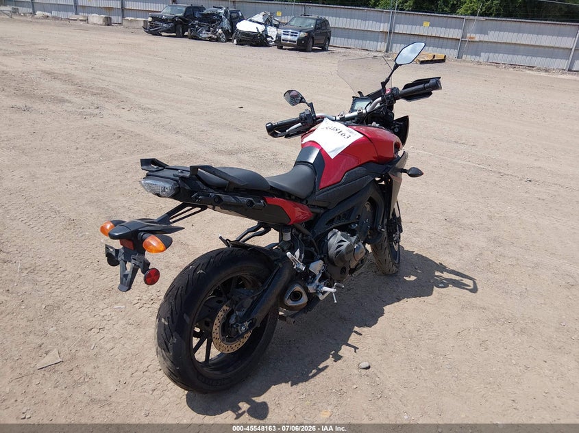 2015 Yamaha Fj VIN JYARN37E4FA002120 IAAI salvage auction — LEFT FRONT, Salvage (Ohio), sold $325 on 2026-07-21 (photo 4)