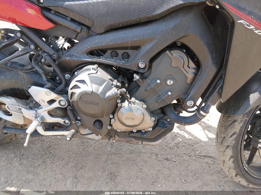 2015 Yamaha Fj VIN JYARN37E4FA002120 IAAI salvage auction — LEFT FRONT, Salvage (Ohio), sold $325 on 2026-07-21 (photo 8)