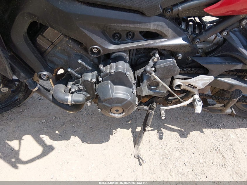 2015 Yamaha Fj VIN JYARN37E4FA002120 IAAI salvage auction — LEFT FRONT, Salvage (Ohio), sold $325 on 2026-07-21 (photo 9)