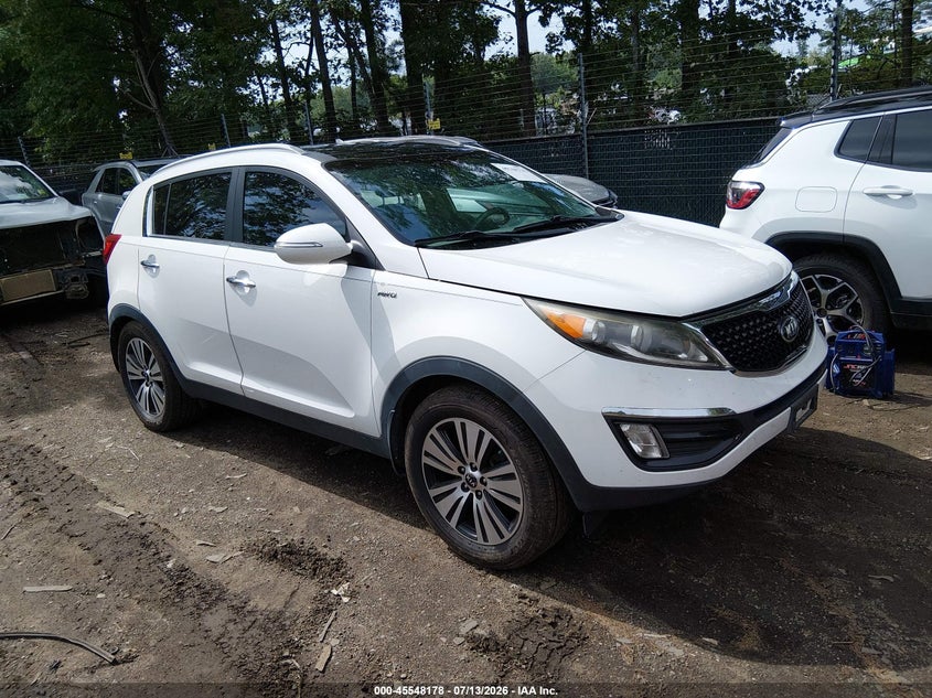2015 Kia Sportage VIN KNDPCCAC1F7791638 IAAI salvage auction — REAR END, Clear (Virginia), sold $2,000 on 2026-07-30 (photo 1)