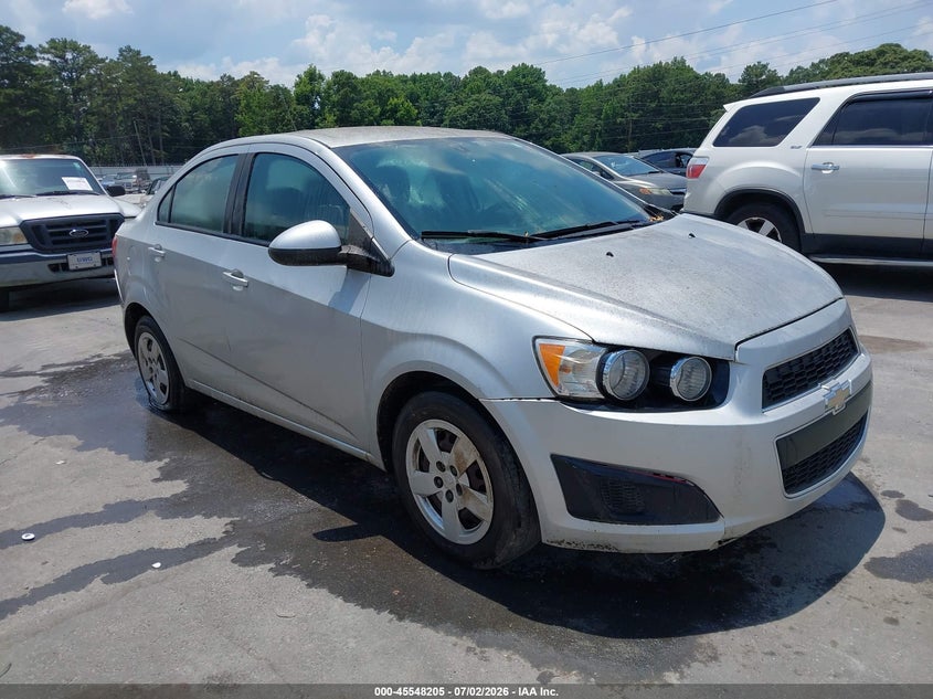2016 Chevrolet SONIC VIN 1G1JA5SHXG4171366 IAAI salvage auction — NORMAL WEAR, Clear (Georgia), sold $375 on 2026-07-22 (photo 1)